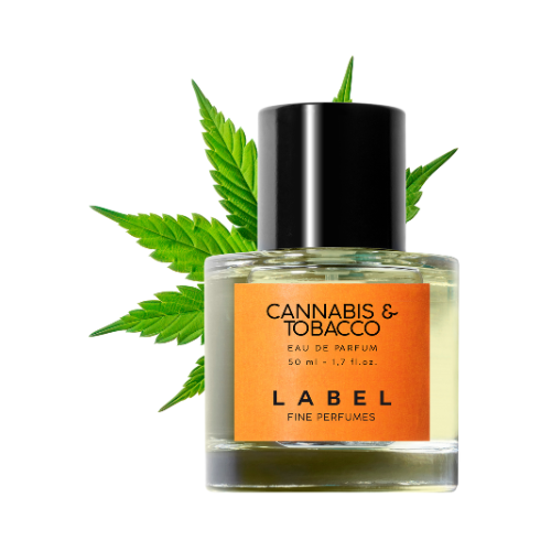 Frasco CANNABIS & TOBACCO fragancia intensa y sofisticada