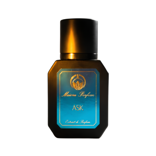 Perfume ASK amaderado aromático con ámbar y vainilla