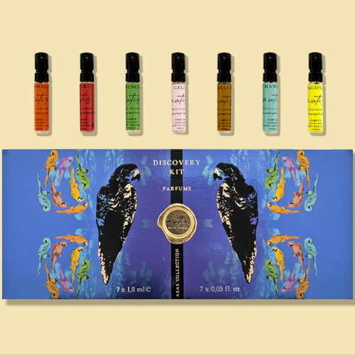 Packaging de lujo del Discovery Kit MUTIS ARAS COLLECTION
