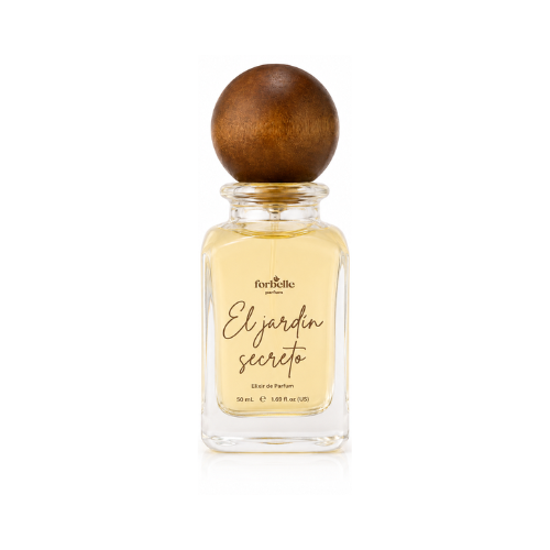 Perfume EL JARDÍN SECRETO con hoja de higuera jazmín Sambac y vainilla